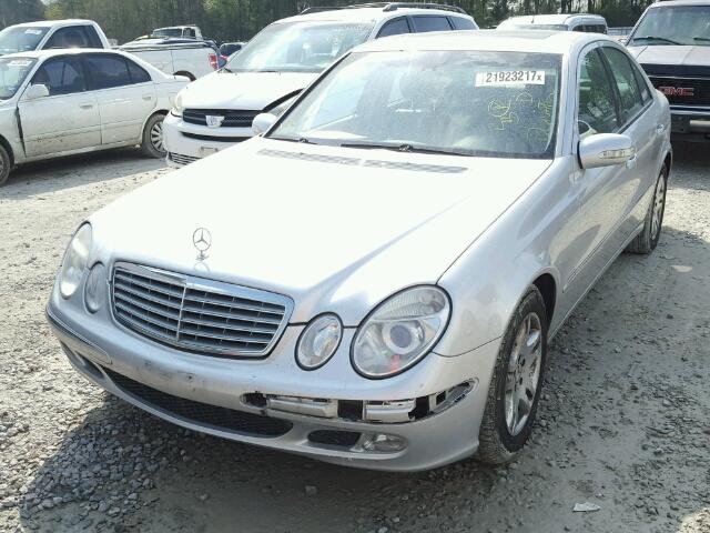 WDBUF26JX5A536420 - 2005 MERCEDES-BENZ E 320 CDI SILVER photo 2