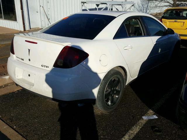 1G2ZM551364141256 - 2006 PONTIAC G6 GTP WHITE photo 4