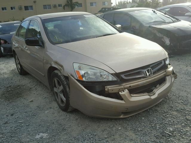 1HGCM56864A037163 - 2004 HONDA ACCORD EX BEIGE photo 1