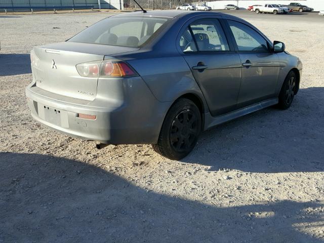 JA32U2FU0EU004759 - 2014 MITSUBISHI LANCER ES/ GRAY photo 4