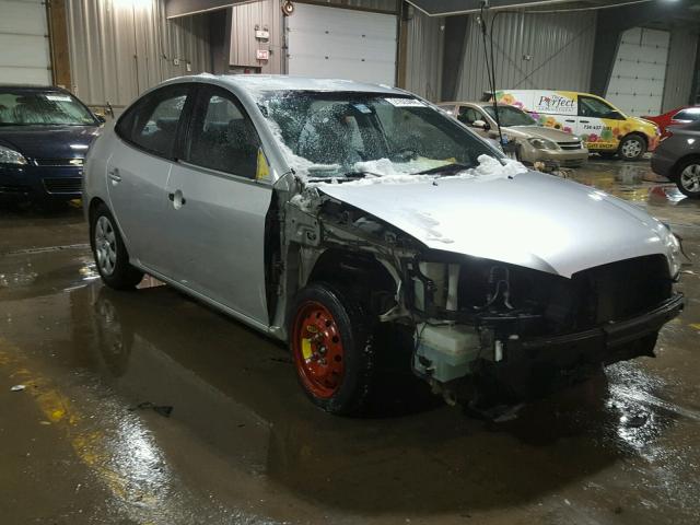 KMHDU46D68U585903 - 2008 HYUNDAI ELANTRA GL SILVER photo 1