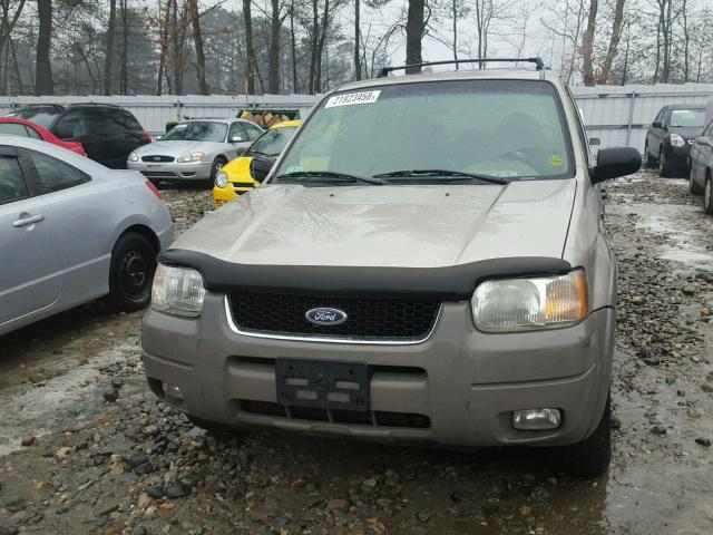 1FMCU04161KF92400 - 2001 FORD ESCAPE XLT TAN photo 9