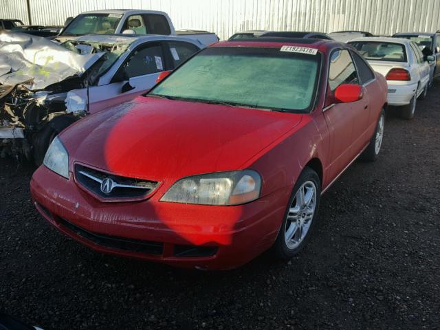 19UYA42643A008059 - 2003 ACURA 3.2CL TYPE RED photo 2