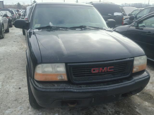 1GTDT13W51K196277 - 2001 GMC SONOMA BLACK photo 9