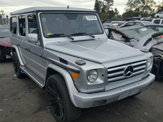 WDCYR49E24X143098 - 2004 MERCEDES-BENZ G 500 SILVER photo 1