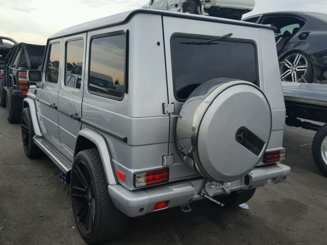 WDCYR49E24X143098 - 2004 MERCEDES-BENZ G 500 SILVER photo 3