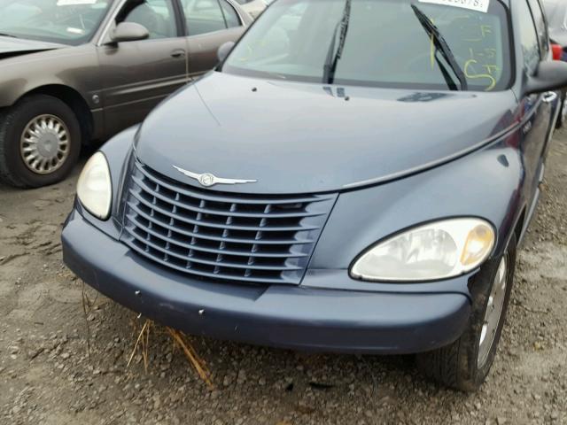 3C4FY58BX3T573422 - 2003 CHRYSLER PT CRUISER BLUE photo 9