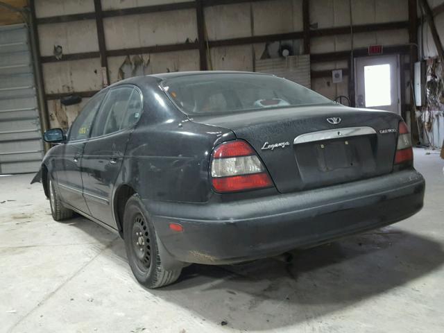 KLAVA69211B295276 - 2001 DAEWOO LEGANZA CD BLACK photo 3