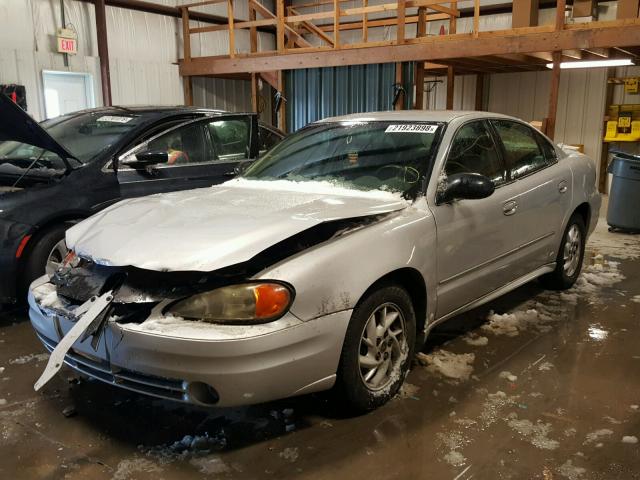 1G2NF52E84C247107 - 2004 PONTIAC GRAND AM S ვერცხლისფერი ფოტო 2