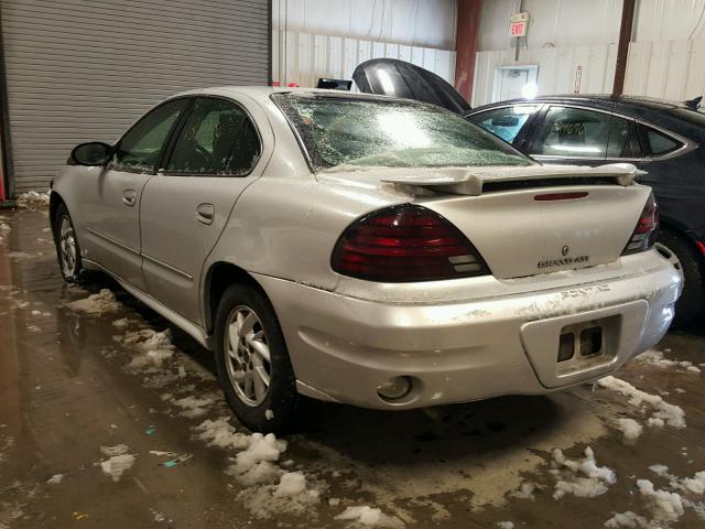 1G2NF52E84C247107 - 2004 PONTIAC GRAND AM S SILVER photo 3