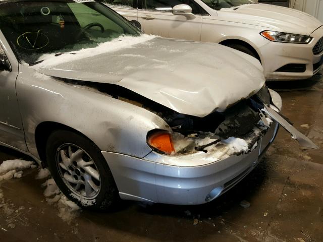 1G2NF52E84C247107 - 2004 PONTIAC GRAND AM S ვერცხლისფერი ფოტო 9