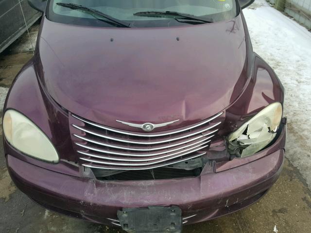 3C4FY58B93T621122 - 2003 CHRYSLER PT CRUISER PURPLE photo 7