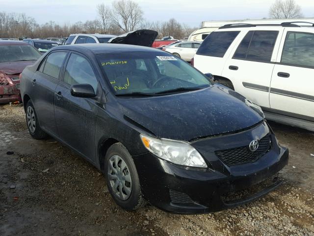 1NXBU40E29Z128032 - 2009 TOYOTA COROLLA BA BLACK photo 1