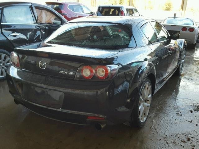 JM1FE1RP7B0405163 - 2011 MAZDA RX8 BLACK photo 4