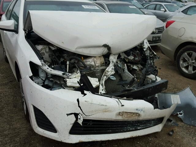 4T1BF1FK7CU546437 - 2012 TOYOTA CAMRY BASE WHITE photo 9