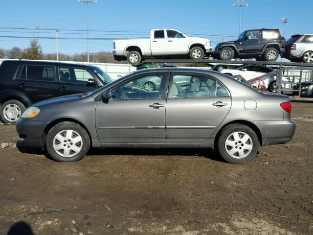 2T1BR30E27C811617 - 2007 TOYOTA COROLLA CE GRAY photo 9