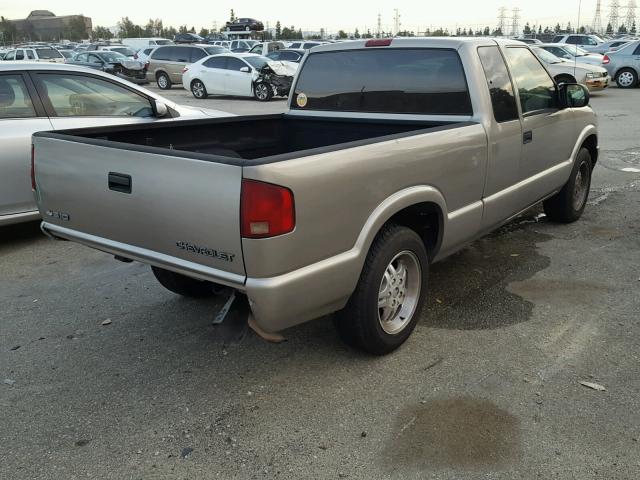1GCCS19H638132966 - 2003 CHEVROLET S TRUCK S1 Сұр фото 4