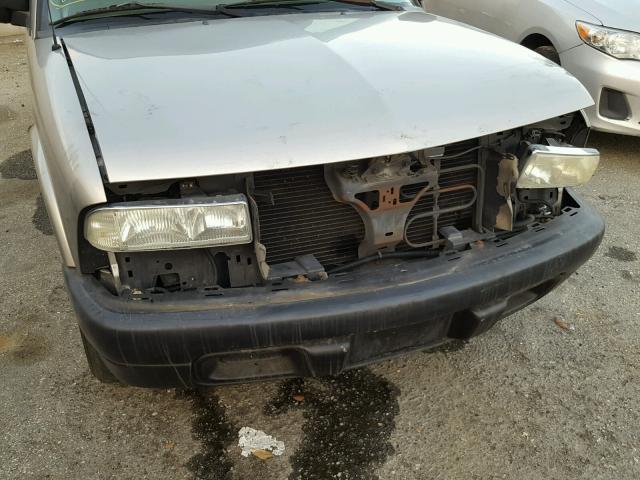 1GCCS19H638132966 - 2003 CHEVROLET S TRUCK S1 Сұр фото 9