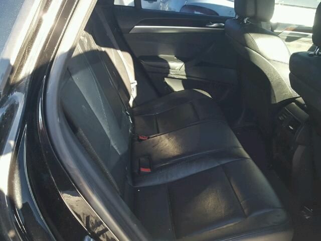 5UXFG2C58CL780341 - 2012 BMW X6 XDRIVE3 BLACK photo 6