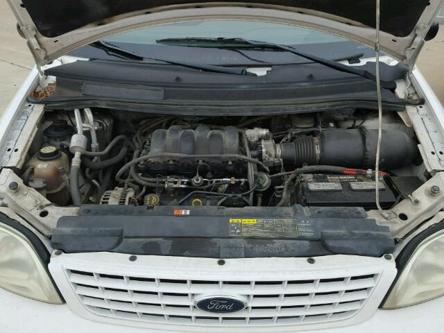 2FMZA51472BA49275 - 2002 FORD WINDSTAR L WHITE photo 7