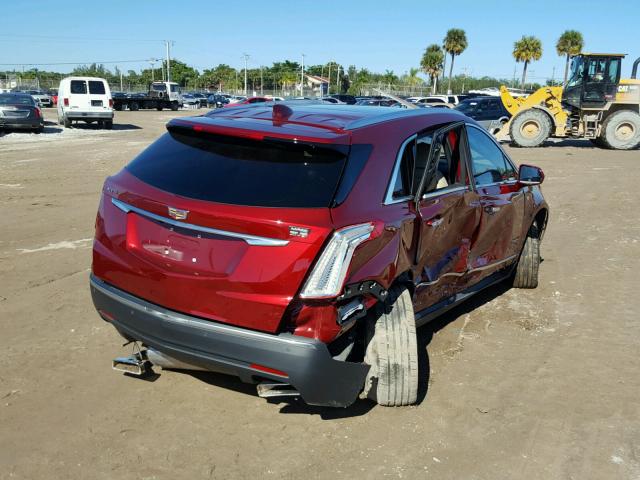 1GYKNBRS1HZ273167 - 2017 CADILLAC XT5 LUXURY RED photo 4