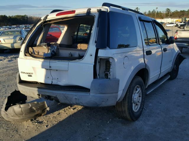 1FMZU72E22UA10453 - 2002 FORD EXPLORER X WHITE photo 4