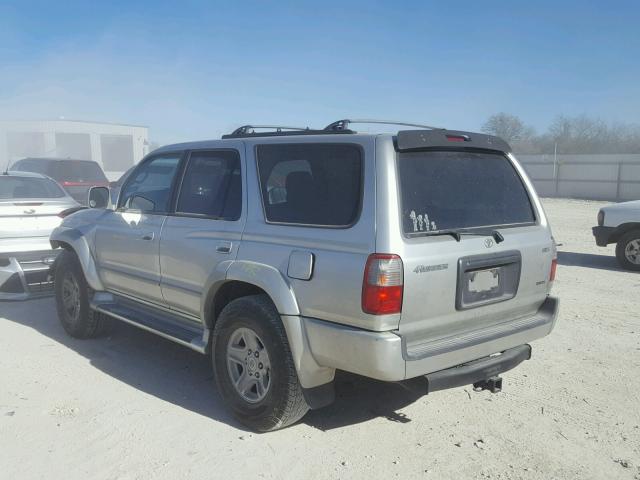 JT3GN86R7Y0140812 - 2000 TOYOTA 4RUNNER SR SILVER photo 3