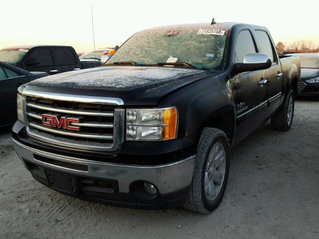 3GTP1VE02CG201626 - 2012 GMC SIERRA C15 BLACK photo 2