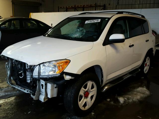 2T3BF4DV5CW217127 - 2012 TOYOTA RAV4 WHITE photo 2