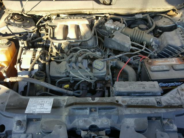 1FAFP53U54G131851 - 2004 FORD TAURUS SE GRAY photo 7