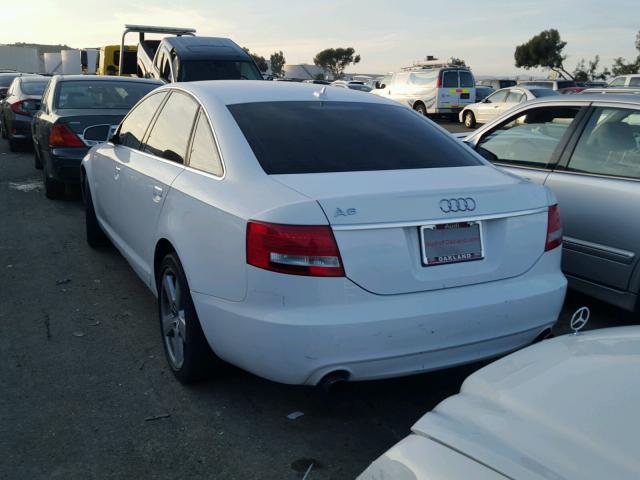 WAUAH74F98N141326 - 2008 AUDI A6 3.2 WHITE photo 3