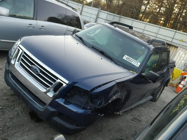 1FMEU51E18UA30786 - 2008 FORD EXPLORER S BLUE photo 2