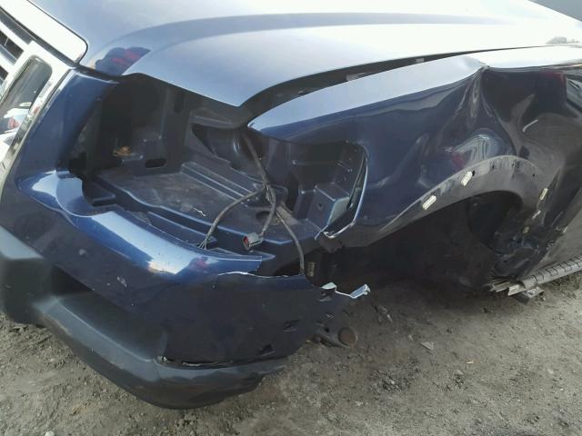 1FMEU51E18UA30786 - 2008 FORD EXPLORER S BLUE photo 9