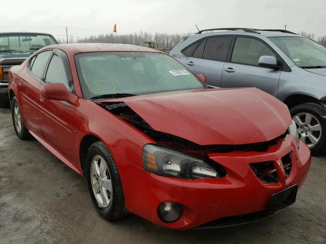 2G2WP552881107895 - 2008 PONTIAC GRAND PRIX RED photo 1