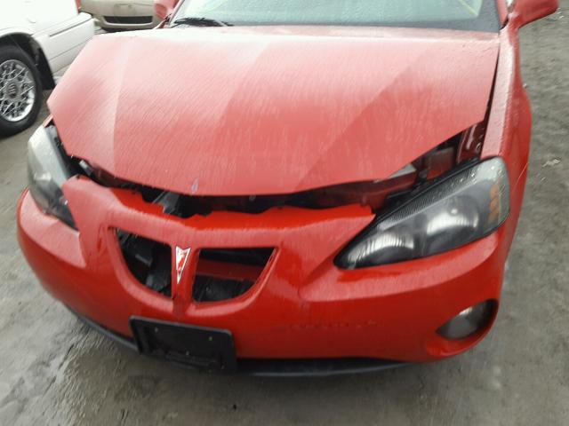 2G2WP552881107895 - 2008 PONTIAC GRAND PRIX RED photo 9