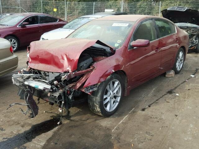 1N4AL21E48N483725 - 2008 NISSAN ALTIMA 2.5 BURGUNDY photo 2