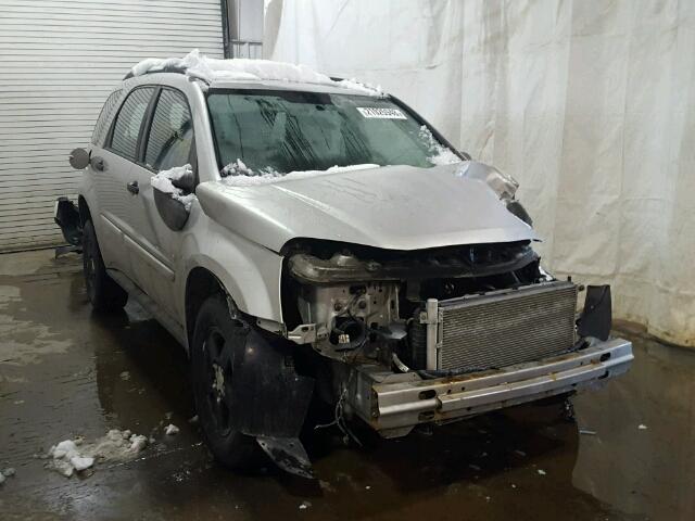 2CNDL13F786054876 - 2008 CHEVROLET EQUINOX LS SILVER photo 1