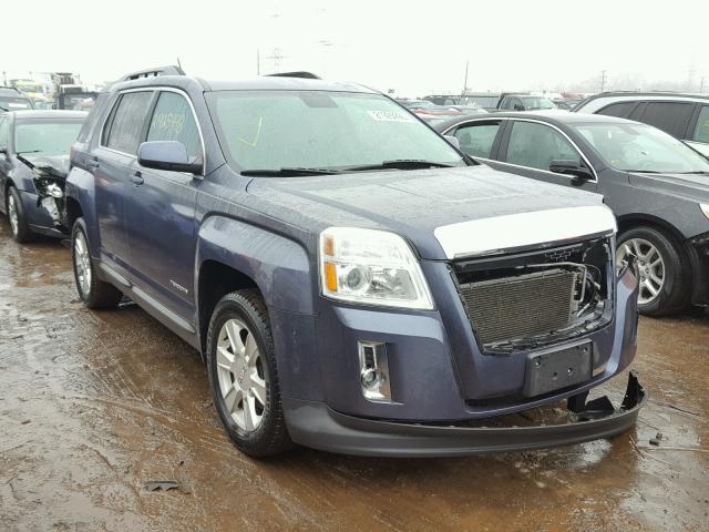 2GKALSEK8D6334568 - 2013 GMC TERRAIN SL BLUE photo 1