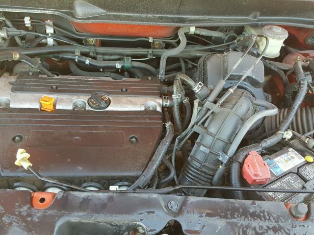 5J6YH18645L004496 - 2005 HONDA ELEMENT EX ORANGE photo 7