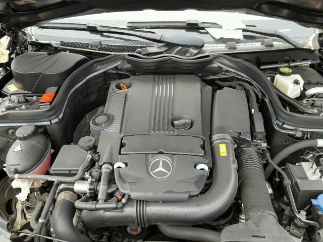 WDDGJ4HB9FG417891 - 2015 MERCEDES-BENZ C 250 BLACK photo 7