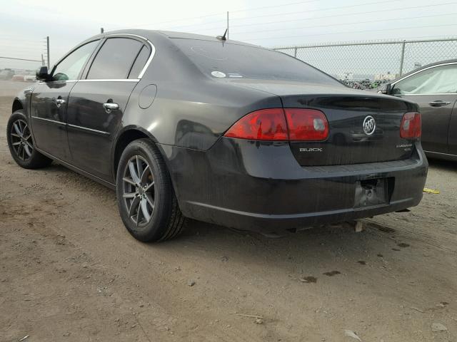 1G4HR57Y67U105349 - 2007 BUICK LUCERNE CX BLACK photo 3