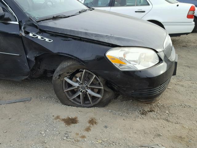 1G4HR57Y67U105349 - 2007 BUICK LUCERNE CX BLACK photo 9