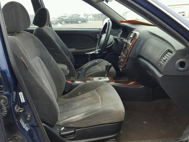 KMHWF35H33A904556 - 2003 HYUNDAI SONATA GLS BLUE photo 5