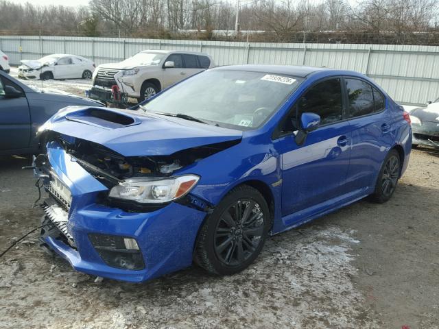 JF1VA1B63H9815946 - 2017 SUBARU WRX BLUE photo 2