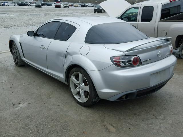 JM1FE17N740131709 - 2004 MAZDA RX8 SILVER photo 3