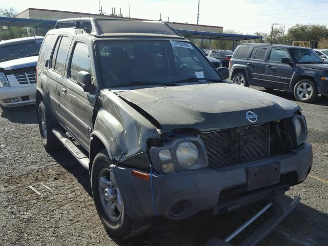 5N1ED28T24C682089 - 2004 NISSAN XTERRA XE GREEN photo 1