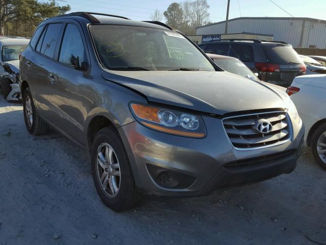 5XYZG3AB1BG029721 - 2011 HYUNDAI SANTA FE G GRAY photo 1