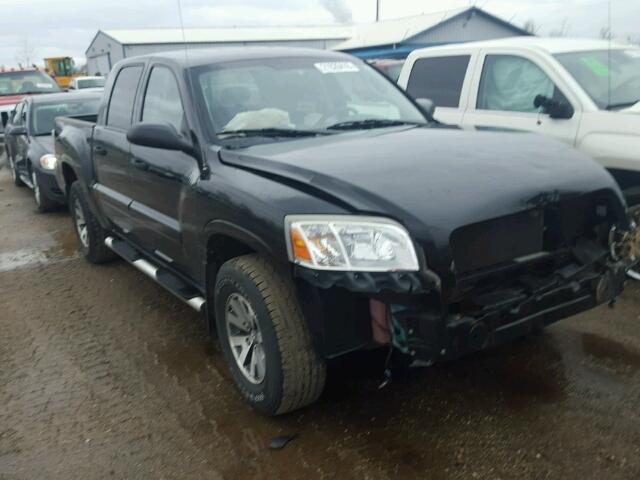 1Z7HC28K48S609950 - 2008 MITSUBISHI RAIDER LS BLACK photo 1