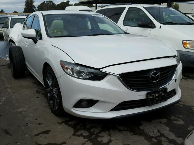 JM1GJ1W62E1139593 - 2014 MAZDA 6 GRAND TO WHITE photo 1