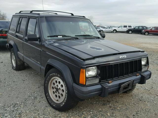 1J4FJ68S4TL313386 - 1996 JEEP CHEROKEE S BLACK photo 1